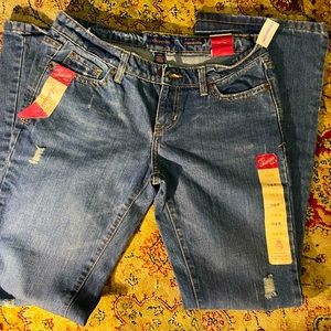 NWT Sz 7/8R Aeropostale Flare Jeans